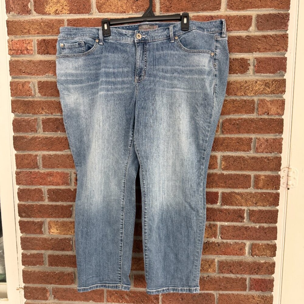 torrid jeans * size 24s * vintage stretch * euc